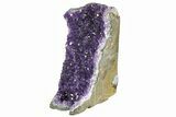 Free-Standing, Amethyst Geode Section - Uruguay #190723-2